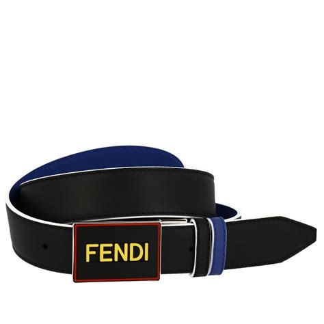 fendi belt mens black|Fendi faster belt.